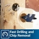 thumbnail image 4 of Juego de brocas Bosch DSB5013P Daredevil de 13 piezas con funda, 4 of 7