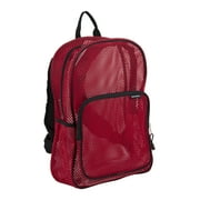 Eastsport Unisex Spirit Mesh Backpack Crimson Red