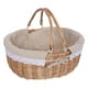 thumbnail image 1 of Cesta de picnic, contenedor de almacenamiento con tapa, cesta de picnic de madera, cesta de almacenamiento. Caqui, 1 of 9