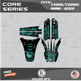 thumbnail image 2 of Kalair GFX Graphics Kit for Yamaha YZ250 (1996-2001) Core Series, 2 of 5