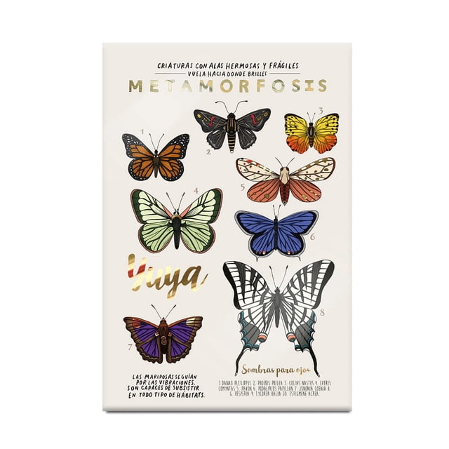 Yuya - Republic Cosmetics Set de Sombras "Metamorfosis" con 18 tonos.