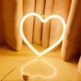 thumbnail image 2 of Battery/usb Dual Powered Flicker Free Neon Sign Light Valentine Day Wall Decor Heart Lamp Party Supplies, 2 of 5