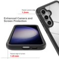 thumbnail image 4 of Compatible WIth Samsung Galaxy S25 Phone Case,2-in-1 Designing,Shockproof Rugged Anti-fall Heavy Duty Ultra Slim Thin Fit Transparent Phone Case For Samsung Galaxy S25,Red, 4 of 6