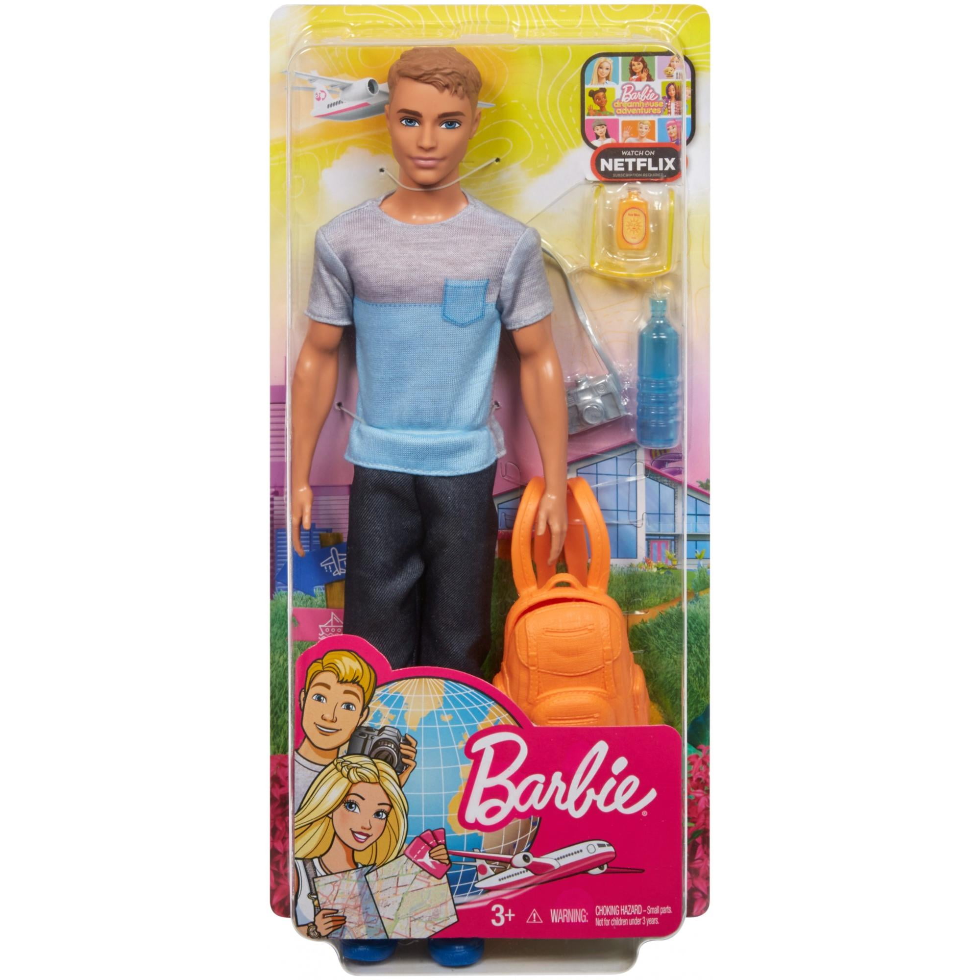 barbie travel doll walmart