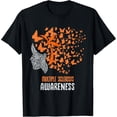 thumbnail image 2 of 100% Cotton Unisex Multiple Sclerosis Awareness MS Awareness Butterfly Womens T-Shirt, 2 of 5
