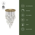 thumbnail image 3 of MP321230PN-Alora Lighting-Marni - 155W 30 LED Pendant-4.75 Inches Tall and 25.63 Inches Wide-Polished Nickel Finish, 3 of 7