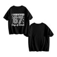 thumbnail image 4 of Six Seven Shirt, I Survived 67 Days of Schol T-Shirt Funny Six Seven Memee Shirt,Black 90cm, 4 of 6