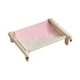 thumbnail image 1 of Percha de Ventana para Gatos Sunnimix Estable Ahorro de Espacio Gris Rosa, 1 of 8