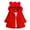 Red, variant on XBASW 1-8 Years Girls Winter Warm Coat Jacket with Ear Hood for Baby Kids Fleece Snowsuit Thicken Wool Warm Outwear for Girls