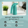 thumbnail image 5 of Steam and Go - Portable, Compact, Quick-Heating Travel Clothes Steamer, Turquoise, 5 of 8