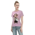 thumbnail image 4 of Women's Basic Short Sleeve T-Shirt Demon Slayer: Koiju and Nidouzi, 4 of 6