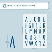 Hello Hobby Stencil Set, 7 x 10, 3 Piece, Bohemian