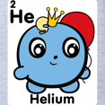 thumbnail image 2 of CafePress - Cute Element Helium He - Cute Infant Baby Football Bodysuit, 2 of 3