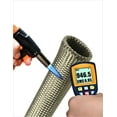 thumbnail image 2 of Heat Shield Sleeve Fuel Line Heat Shield Auto Hose Spark Plug Wire Cover Protectors Boots Roll 2500 Degree for Car&Auto Wire Loom Brake Cable (1" IDX10', Titanium), 2 of 6