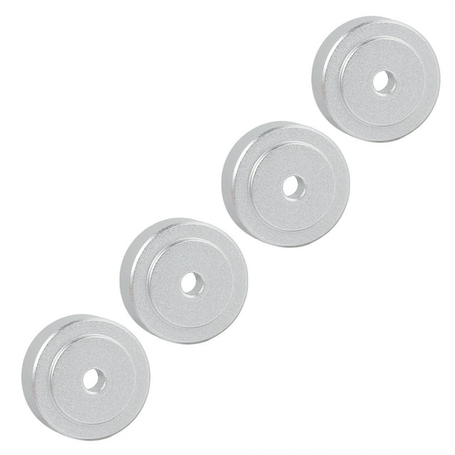 Pieds en Alliage d'Aluminium, Coussinets, Durables Inaltérables, Faciles à Utiliser 4 Pcs 20x8mm