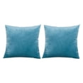 thumbnail image 2 of Paquete de 2, funda de almohada cuadrada decorativa suave de terciopelo, fundas de cojín, funda de almohada, decoraciones de decoración del hogar para sofá cama silla Xemadio 2034644-3, 2 of 9