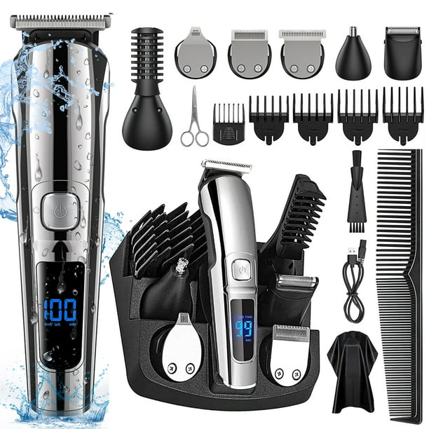 Professional Combo Kit Powerful Electric Washable Hair Clipper Grooming Hair  Trimmer Cord Cordless Adjustable Haircut Machine Hair Clippers AliExpress |  Professional Electirc Lithium Ion Hair Trimmer For Men Powerful Beard Hair  Clipper