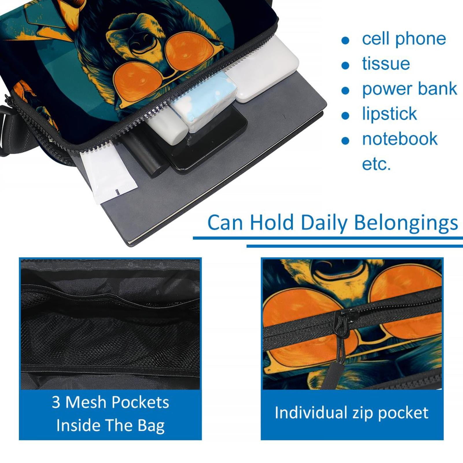 Bears Lightweight Adjustable Waist Bag with Extension Strap - Unisex Running Belt Bag