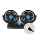 thumbnail image 4 of Ventilador eléctrico para coche, ventilador de refrigeración para coche, circulador giratorio de 360  degree de 2 velocidades, ventilador para vehículo de, 4 of 9