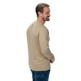 thumbnail image 4 of VORTEX Men's Outland Heavyweight Long Sleeve Pocket Tee, Color: Tan, Size: S, 4 of 7