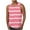 Pink, variant on IYTR Mens Summer Beach Shirts Summer Sleeveless T Shirts Round Neck Regular Fit Athletic Fitness Tank Tops Casual Striped Comfy Red XXXL