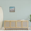 thumbnail image 2 of Stupell Coastal Sandpipers Beach Waves Shore Landscape Painting Black Framed Art Print Wall Art, 2 of 8