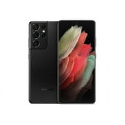 SAMSUNG Galaxy S21 Ultra 5G G998B 256GB GSM Dual Sim Unlocked Android Smartphone (International Variant/US Compatible LTE) - Phantom Black