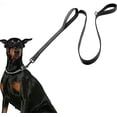 thumbnail image 1 of SHAR Large dog leash, 1.8m double handle, no pull, made of strong and durable nylon. Walking and training ropes for large and medium dogs, reflective design, 1 of 5