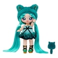thumbnail image 1 of Na! Na! Na! Surprise Sweetest Gems™ Emery Moss 7.5 Fashion Doll Emerald Birthstone Inspired with Teal Hair, Smocked Satin Dress & Brush, Poseable, Great Toy Gift for Girls Boys Ages 5 6 7 8+ Years, 1 of 5