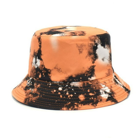 COCOpeaunt New 4 Colors Women Man Hat Summer Autumn Panama Unisex Sun Hat Tie-dyed Lady Bucket Hat Women Cap for Girls Outdoor Caps