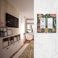 thumbnail image 5 of Yayeee Rocker Switch Wall Plate 1-Gang 4.6"x2.9" Home Decorative Outlet Cover, Brown Christmas Gingerbread, 5 of 6