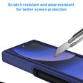 thumbnail image 5 of Dteck for Samsung Galaxy Z Fold 6 Case with Belt Clip Holster & Front Screen Protector, Hinge Protection with Invisible Kickstand Full Body Rugged Protective Case for Samsung Galaxy Z Fold6, Deep Blue, 5 of 7