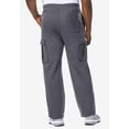 thumbnail image 3 of KingSize Men's Big & Tall Fleece Cargo Sweatpants, 3 of 6