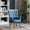 Blue, variant on Button Tufted Blue Velvet Chair / Great for Home Decor