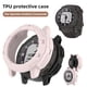 thumbnail image 5 of Funda protectora de marco de caja de reloj de TPU para Garmin Instinct Crossover (rosa claro), 5 of 8