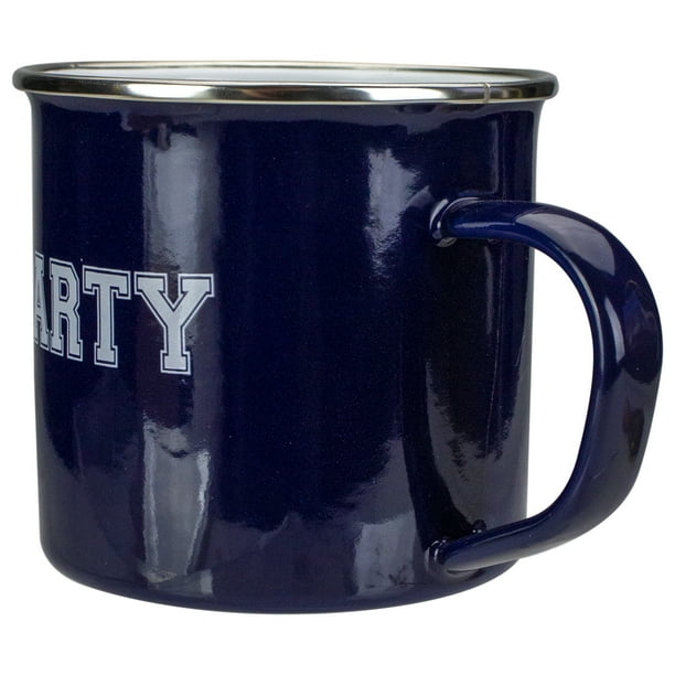 Avon 4.75" Dark Blue and White Metal Varsity Party Coffee Mug - Walmart  Business Supplies