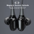 thumbnail image 2 of Auriculares Lenovo XE66 Auriculares inalámbricos Bluetooth 5.0 Banda para el cuello Auriculares deportivos al aire libre Doble bobina móvil Cuello colgante Música Auriculares Succión magnética IPX5 Im Lenovo Auriculares, 2 of 2