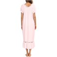 thumbnail image 4 of HomeGardon Nightgowns for Women,Women's Sleepwear,Women Fashionable Solid Color Casual and Comfortable Short Sleeved Pajamas and Home Clothing,S-XXL, 4 of 4
