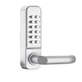 thumbnail image 1 of Cerradura de seguridad con código de dirección de manija ajustable, manija de cerradura sin llave con combinación de números que no se repiten, cerradura de puerta de aleación de zinc digital a, 1 of 5
