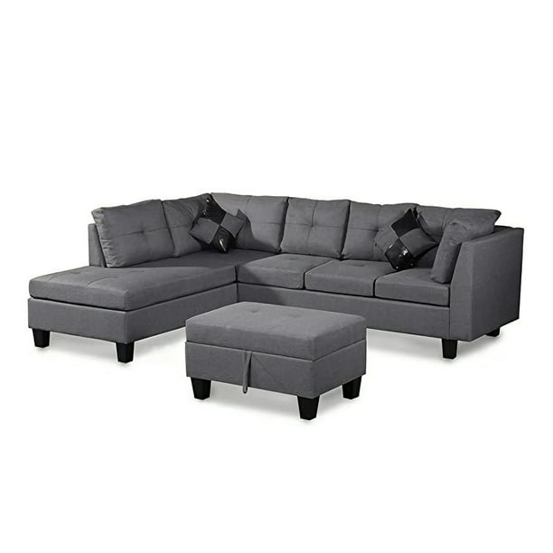 Modular Sectional Sofa Assemble 3 Piece, Easy To Assemble Sectional Sofa