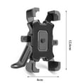 thumbnail image 6 of Ettsollp Motorcycle Phone Holder Auto Lock Handlebar Rearview Mirror Mobile Phone Mount Anti-slip Universal Motorbike Bicycle Cell Phone Holder, 6 of 8