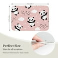thumbnail image 4 of Pofeuu Panda Print Hem Mat 40x60 - Multipurpose Doormat for Indoor & Outdoor Use - Welcome Your Guests with our Entrance Mat, 4 of 6