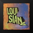 thumbnail image 2 of Louisiana 12x12 Black Modern Framed Museum Art Print Titled - Art Licensing Studio, 2 of 5