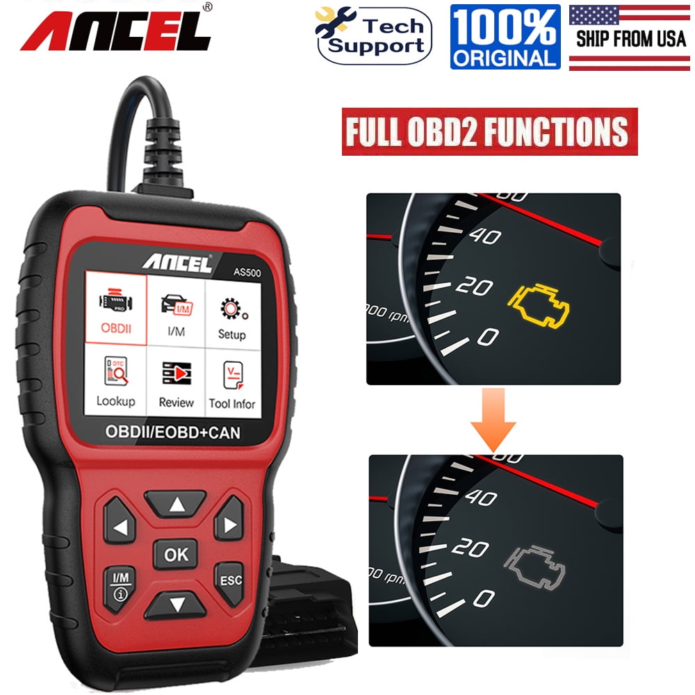 Offical ANCEL AS500 Full Falut Code Reader Automative OBD2 Scanner Car