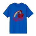 thumbnail image 3 of A Nightmare On Elm Street Follow Your Dreams Men's Blue Crew Neck Short Sleeve Tee-XL, 3 of 5