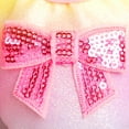 thumbnail image 5 of WIBACKER Ballet Shoes for Girls Toddler Bow Rainbow Ballet Slippers Soft Sparkle Dance Shoes for Toddler/Little Kid/Big Kid, 5 of 9