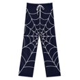thumbnail image 3 of Spider Web-1 Pajama Pants Loose Pajamas Female Breathable Home Trousers Leisure Sleeping Pants Large Size, 3 of 6