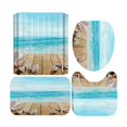 thumbnail image 1 of 50 % de Réduction! Rideau de Douche Impression Numérique 3D 4 Pcs pour Maison / Hôtel / Décoration de Fête 180 * 180cm, 1 of 6
