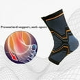 thumbnail image 2 of Big Clearance! Ankle Brace Compression Support Sprained Ankles for Jogging Running Elastic Slim Fit for Men and Women Runners Foot and Ankle Stabilizer Plantar Fasciitisstic Walk Support, 2 of 5