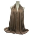 thumbnail image 2 of Eoperou Women Scarf Solid Color Modal Sun Anti Pilling Shawl Elegant Long Head Wrap Scarf Streetwear, 2 of 8